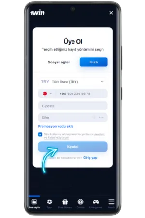 1win yükle